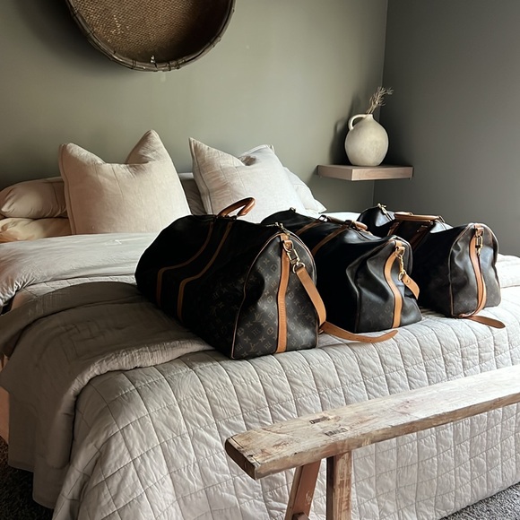 2 Louis Vuitton Keepall Bandouliere bundle - Picture 5 of 16